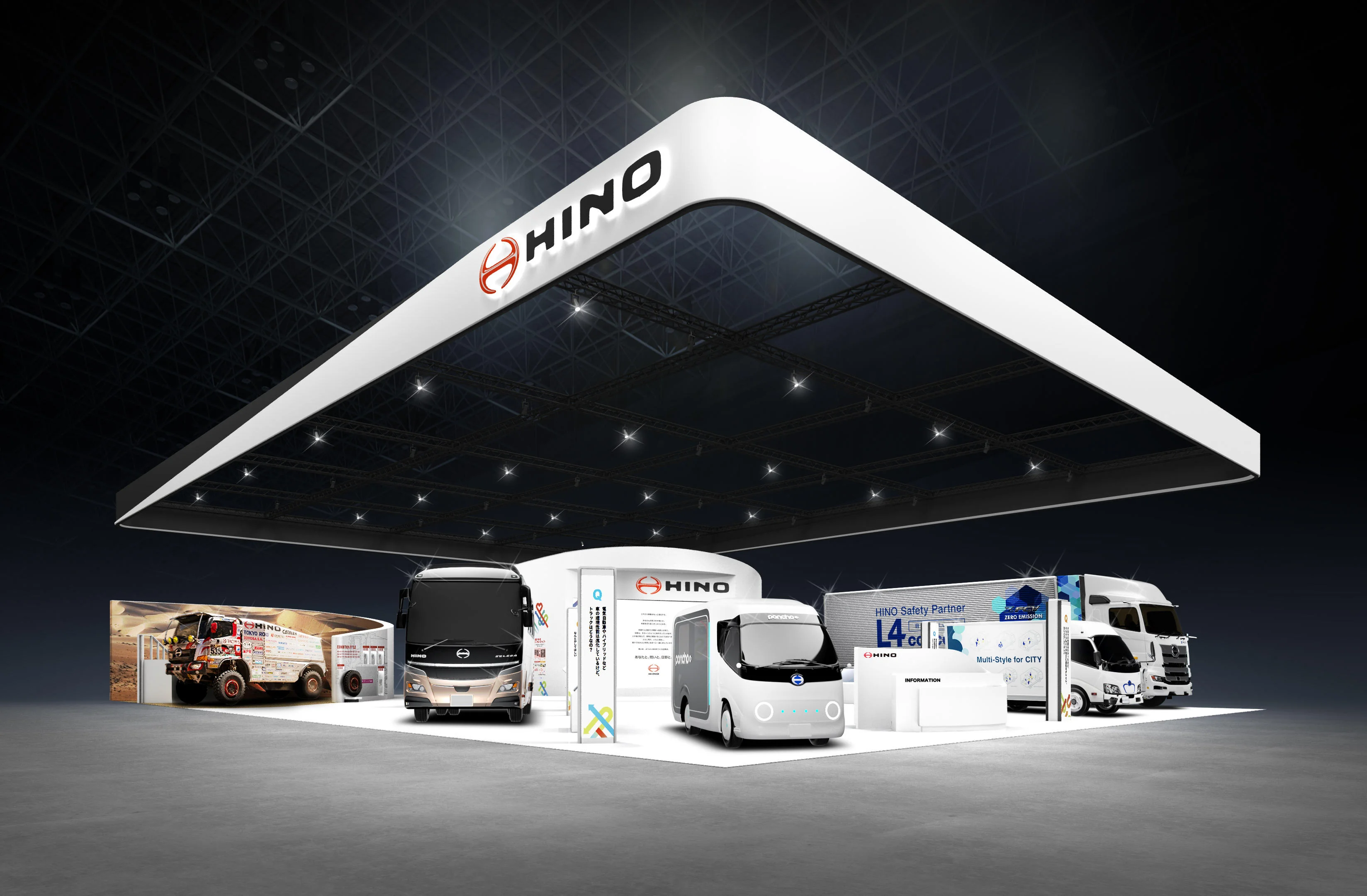 Hino Motors Hadirkan Enam Kendaraan Masa Depan di Japan Mobility Show 2025