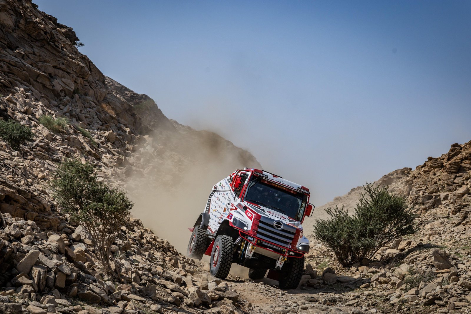Artikel Hino - Uji Ketahanan di Dakar Rally 2026, Truk Medium Duty Hino Tunjukkan Performa Andal
