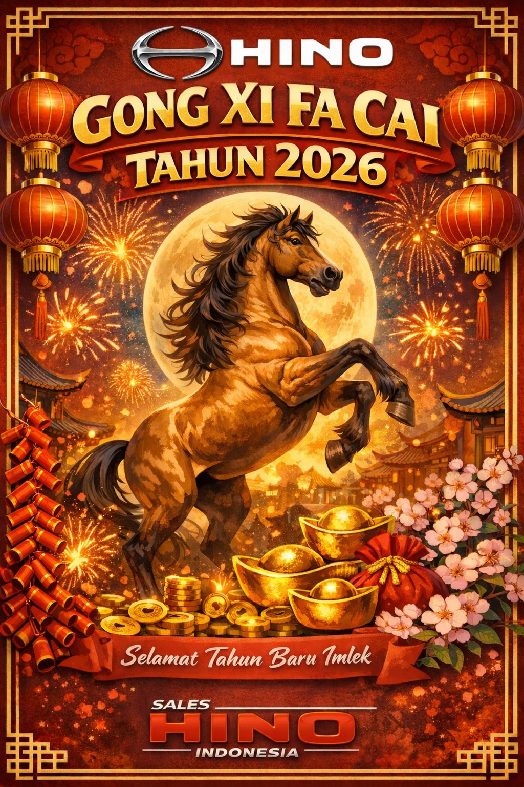 Semangat Baru di Tahun Baru Imlek Bersama Sales Hino Tangerang